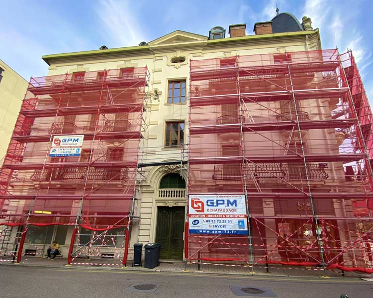 G.P.M ÉCHAFAUDAGE : location et montage d'échafaudage à Chambéry en Savoie